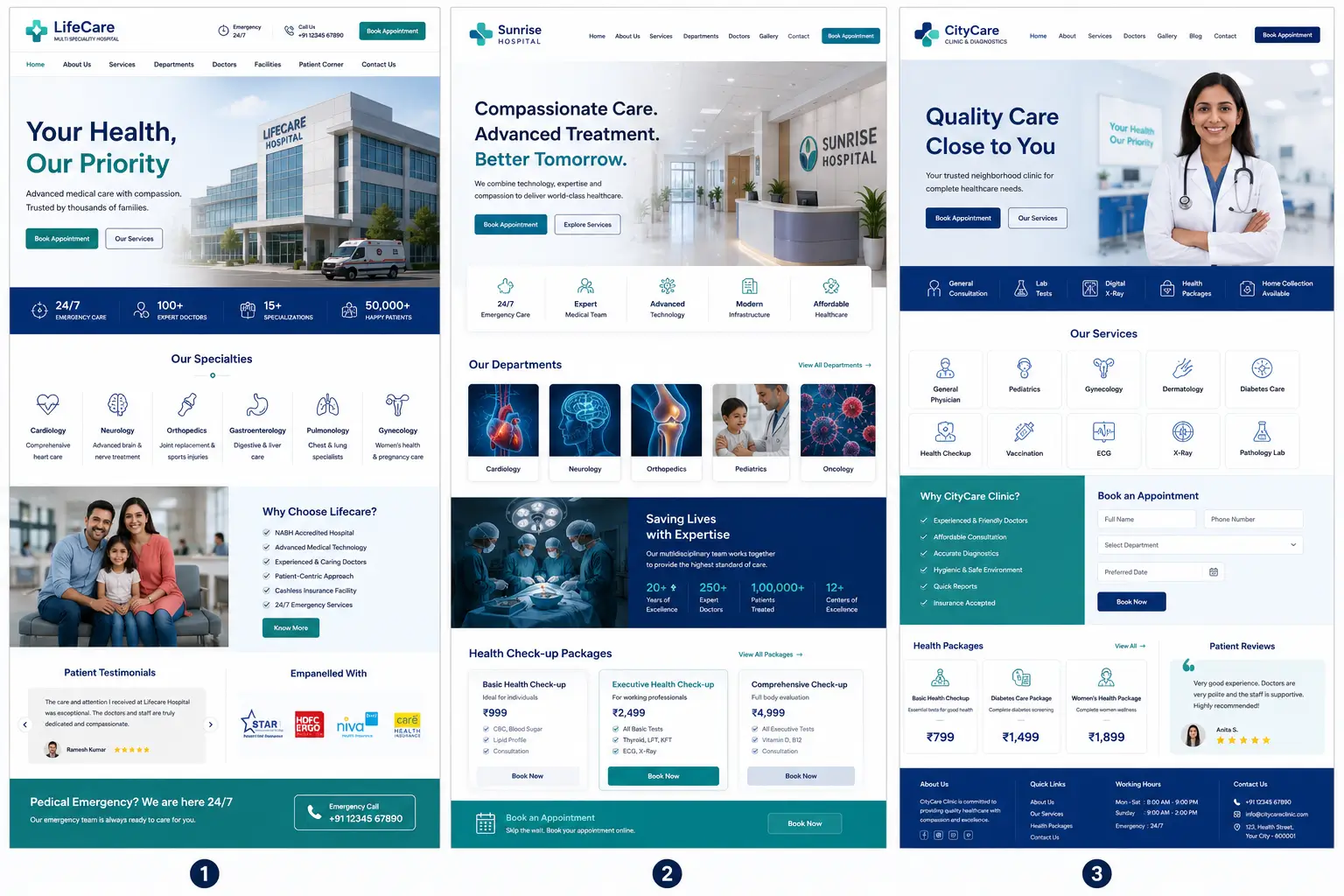 ClinicFoucedWebsite-WebDevelopment
